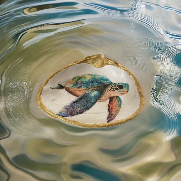 Colorful Sea Turtle Gift Shell - Picture 4 of 5